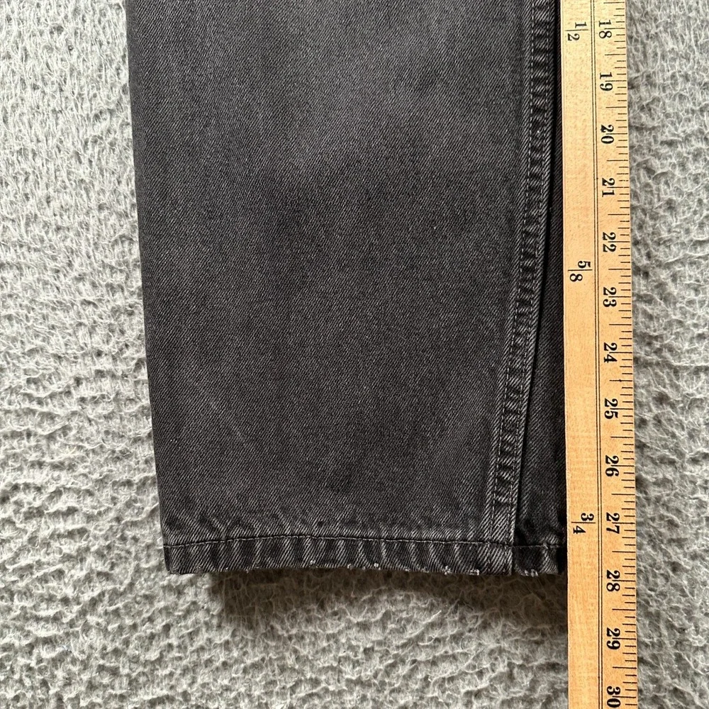 Levis Jeans Mens 36x30(35x30 Fits) 550 Relaxed Fit Black Straight Leg Vtg‎ 1999
